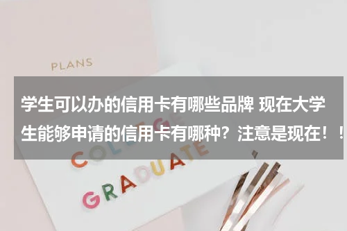 学生可以办的信用卡有哪些品牌 现在大学生能够申请的信用卡有哪种?注意是现在!!