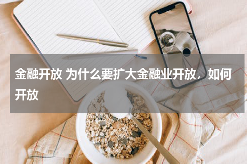 金融开放 为什么要扩大金融业开放,如何开放